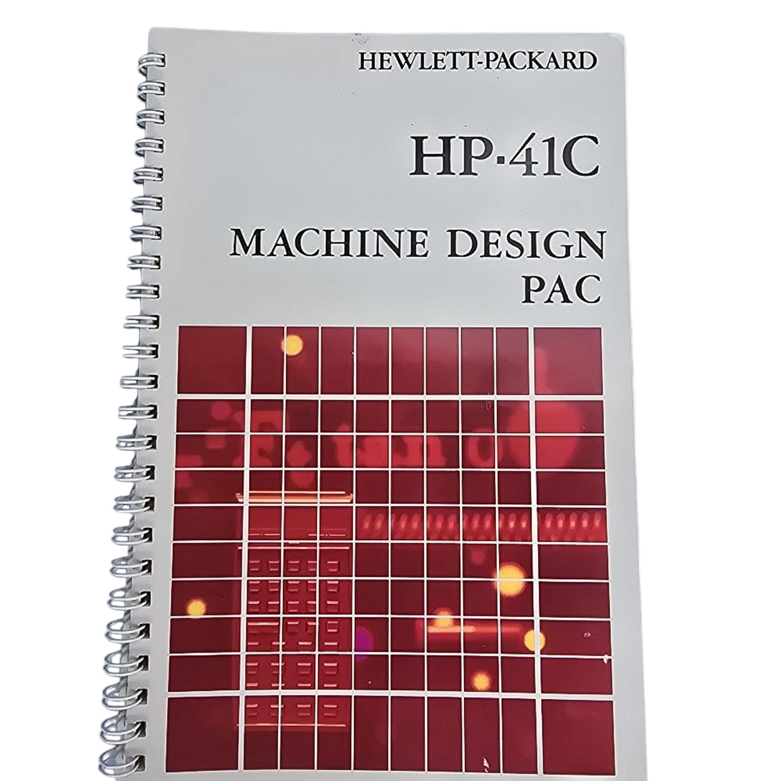 Vintage 1981 HP-41C Machine Design Pac Book Manual Hewlett-Packard Calculator