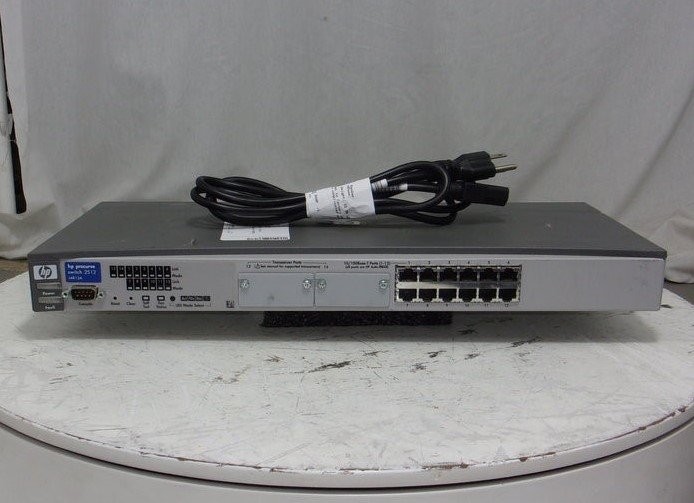 HP Procurve 2512 J4812A 12 Port Network Switch 