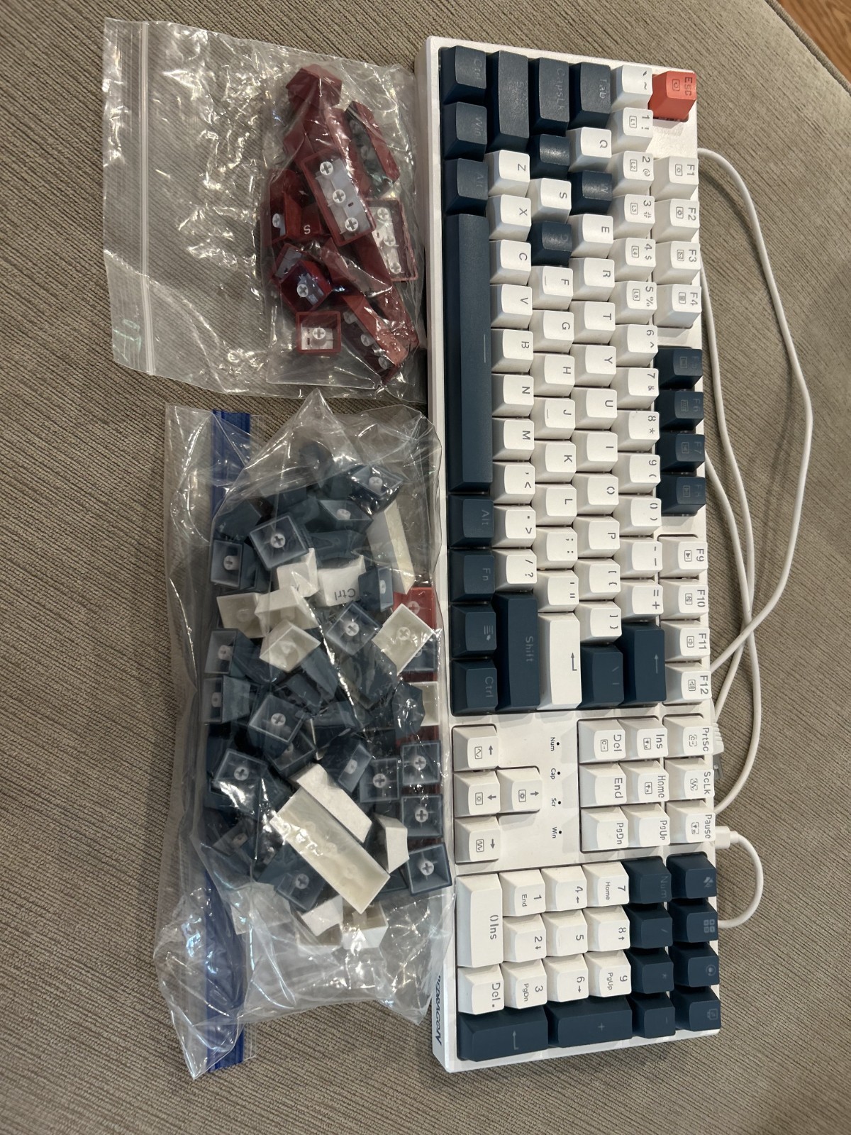 Redragon K668 Trundle Mechanical Gaming Keyboard RGB 108-Key + Extra Keycaps