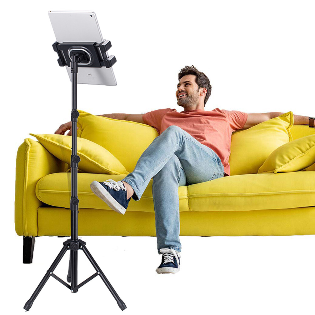 Retractable Floor Tablet Stand Lazy Bed Phone Holder For iPad Mini Air Pro 6-13"