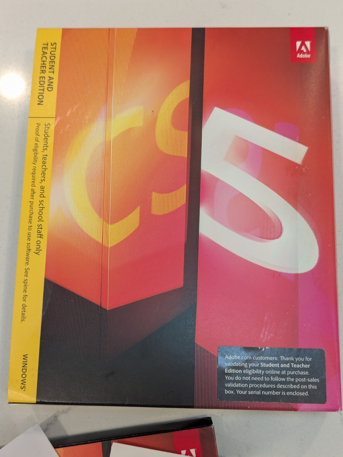 Adobe Creative Suite CS5 Design Premium Windows Student Teacher Edition