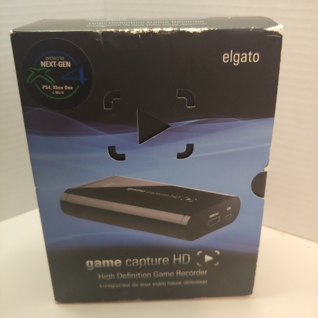 Elgato Game Capture HD High Definition Game Recorder Device Only