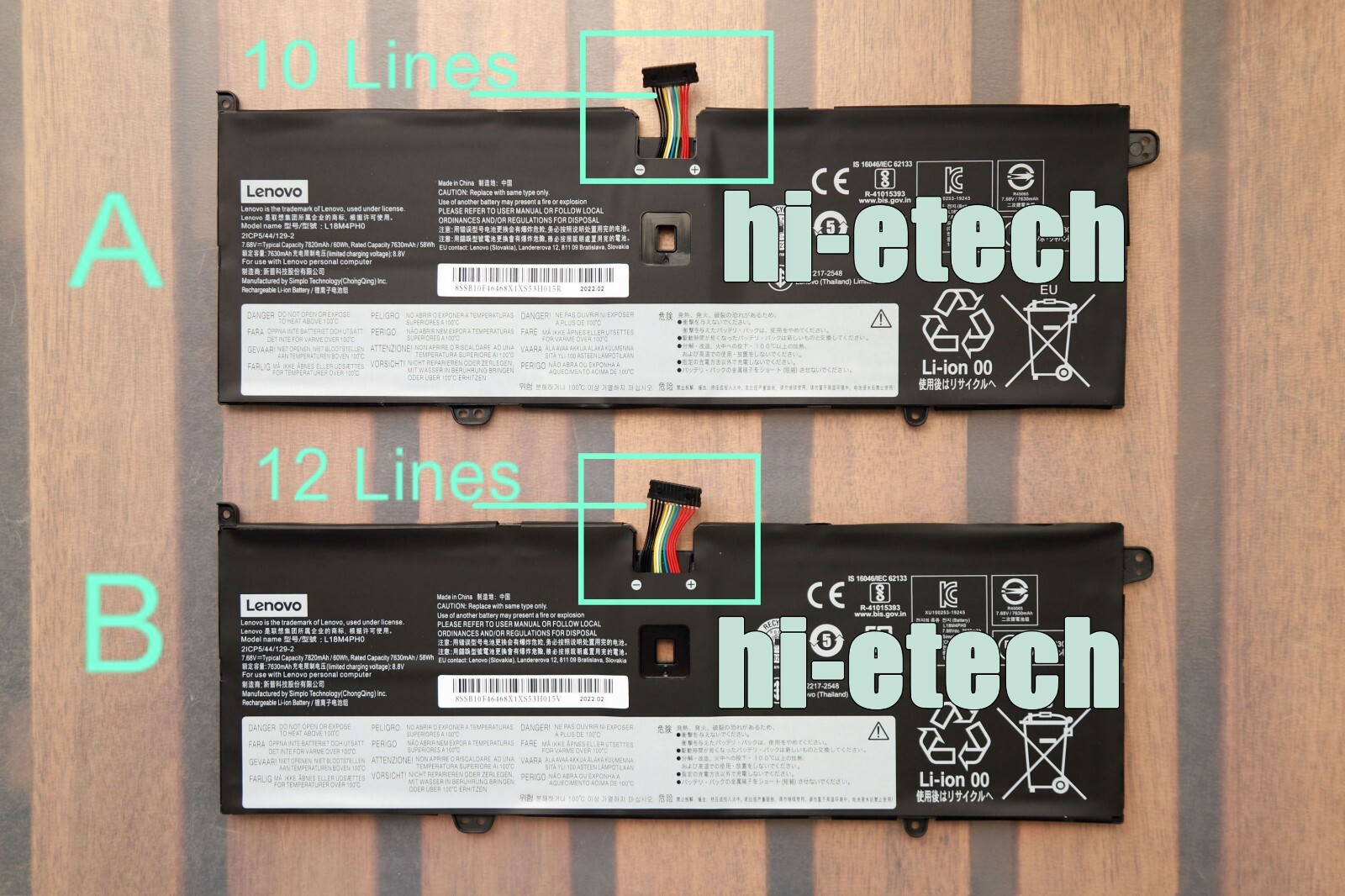 New Genuine L18M4PH0 L18C4PH0 Battery for Lenovo Yoga C940-14IIL 81Q9 5B10T11585