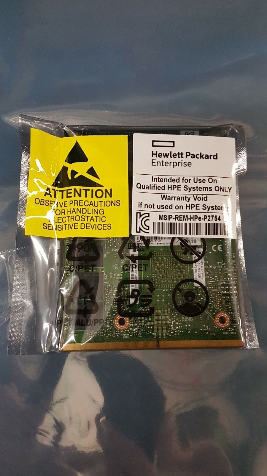 805132-B21 HPE NVIDIA TESLA M6 MXM 8GB MEZZANINE GPU FIO ADPTR 808409-001