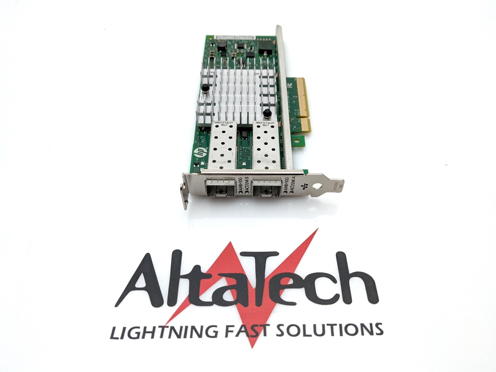 HPE 10Gbps 2-port 560SFP+ Ethernet Adapter 669279-001 665247-001, 256MB Memory