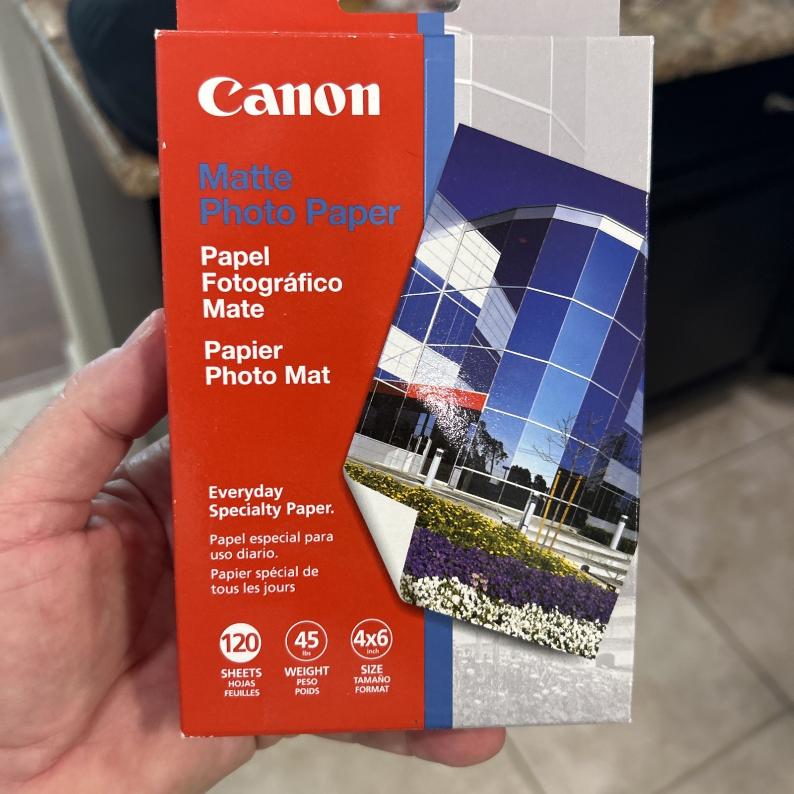 Canon Matte Photo Paper 4"x6" - 120 Sheets - 45 lbs Wt. NEW Sealed