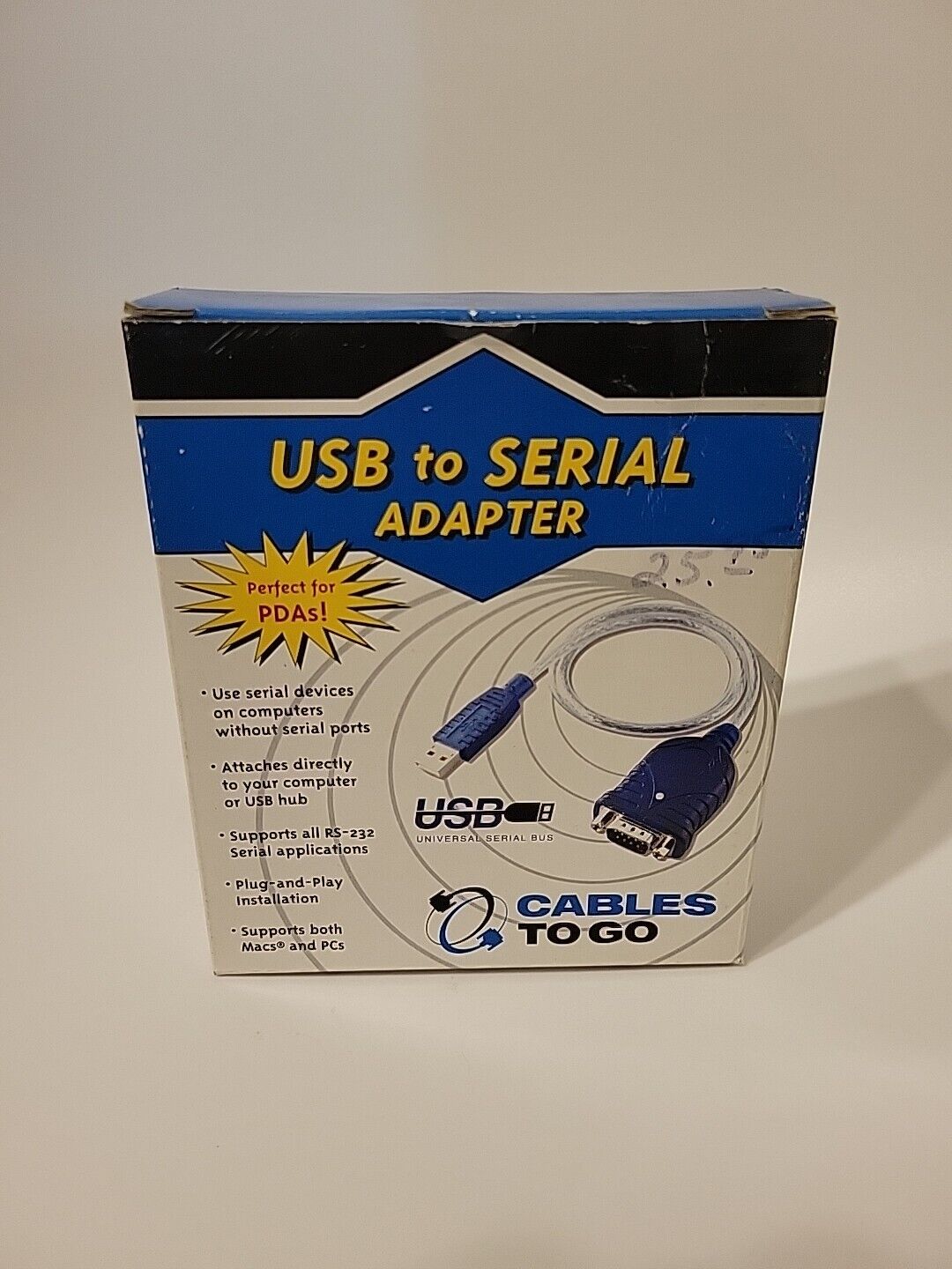 Cables to Go USB to serial adapter - new in box 