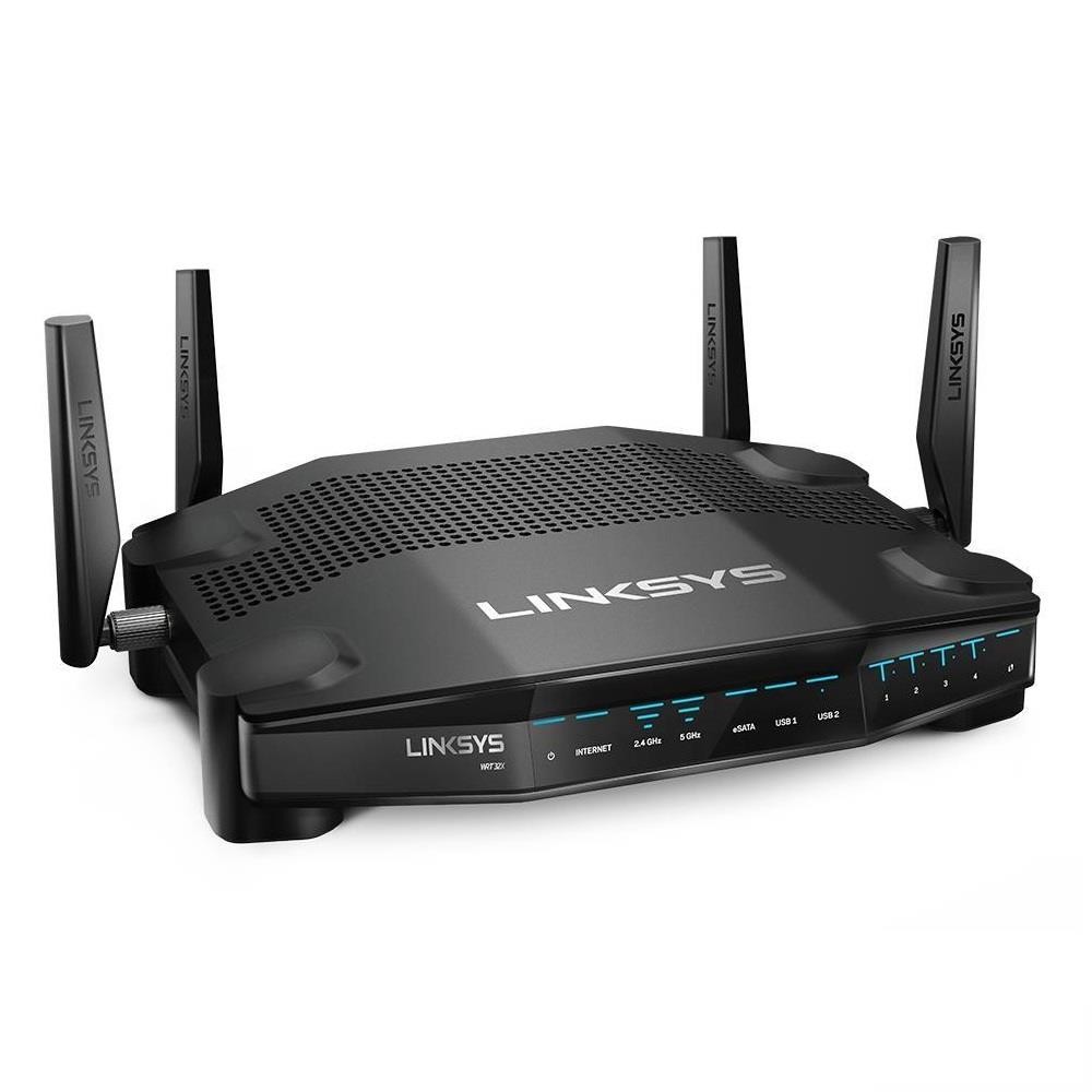 Linksys WRT32X Gigabit Gaming VPN Router DD-WRT Wireguard Tri-Band 802.11ac