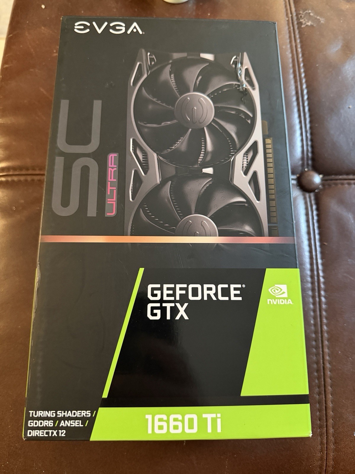 EVGA GTX 1660 Ti SC Ultra 6GB GDDR6 06G-P4-1667-KR New Open Box