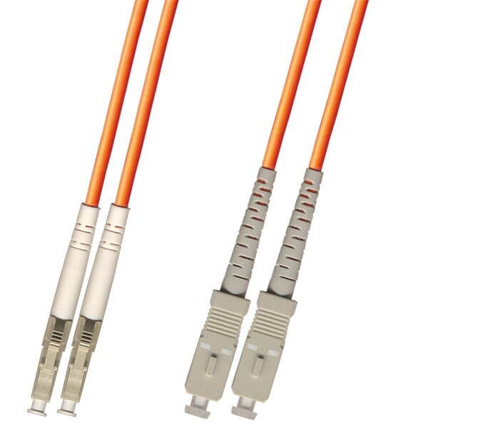 Direct Burial Outdoor LC SC 2 Strand Fiber Optic Cable Multimode 62.5/125 150M