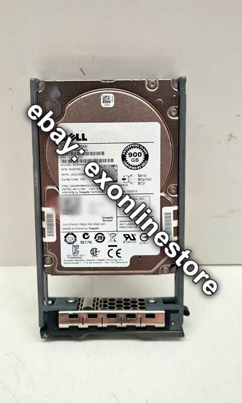 TNX32 - Dell 900Gb 10KRPM 2.5\