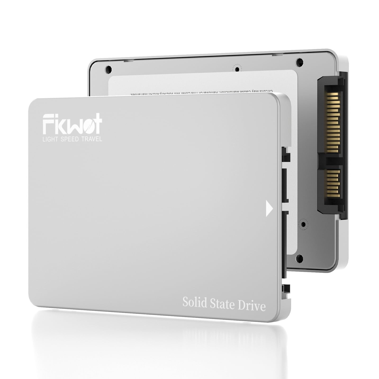 Fikwot 2.5'' SATA III SSD 1TB W/1G DRAM TLC Internal Solid State Drive PC/MAC