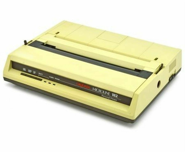 Oki Microline 182 Dot Matrix Printer (GE5250B)