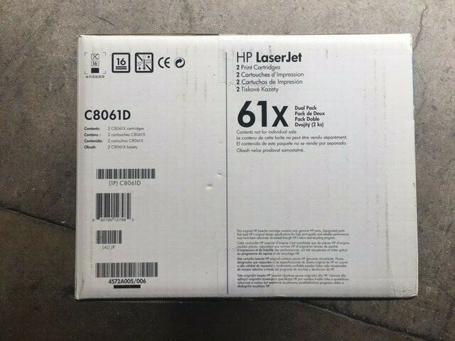 C8061D HP Laserjet 61X Print Cartridge ... 1 TONER ONLY