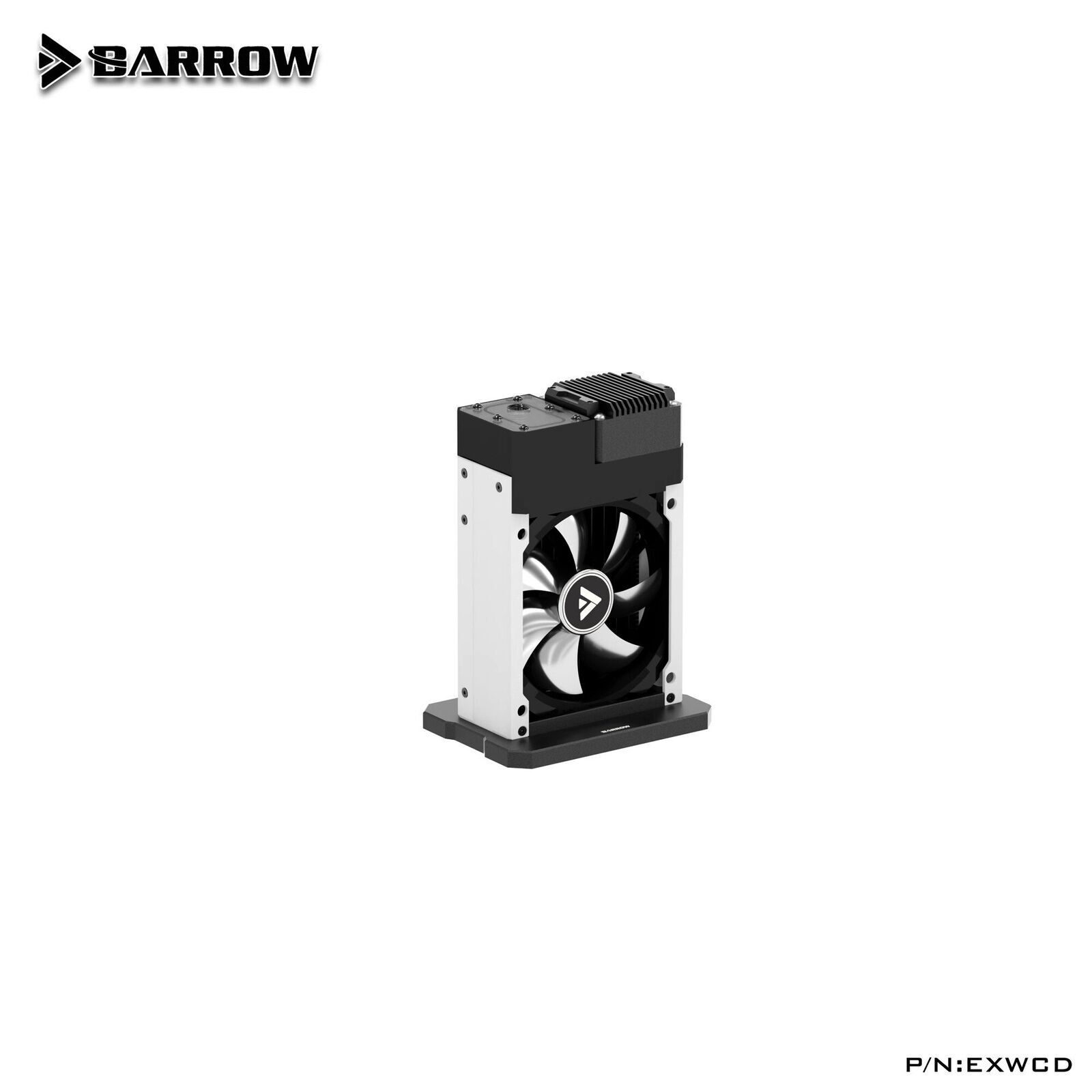 Barrow 120mm External Liquid Cooling Station, 120mm x 1 FAN ,17W PWM Pump, EXWCD
