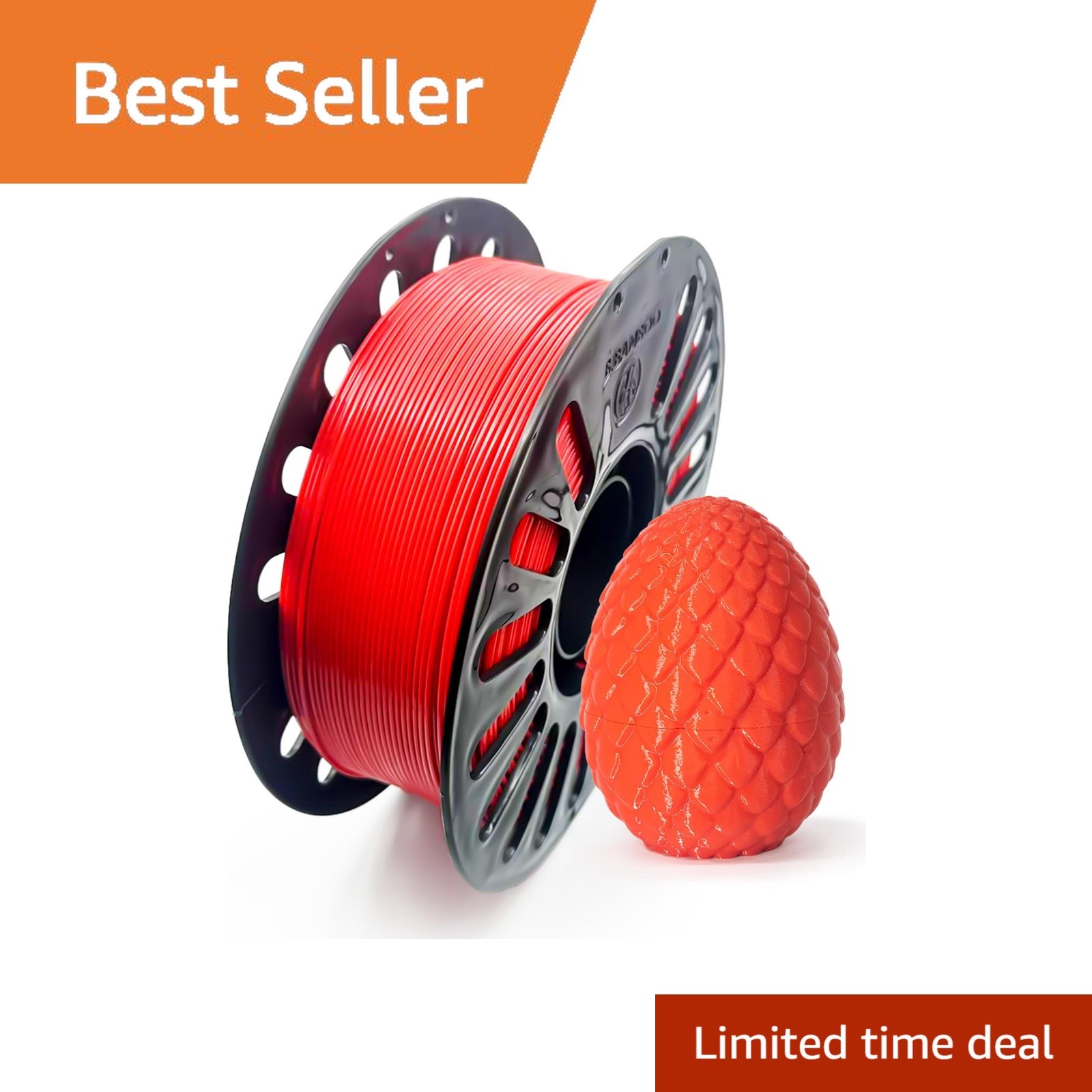 B.BAMBOO PETG 3D Printer Filament 1.75mm, 1kg, Red