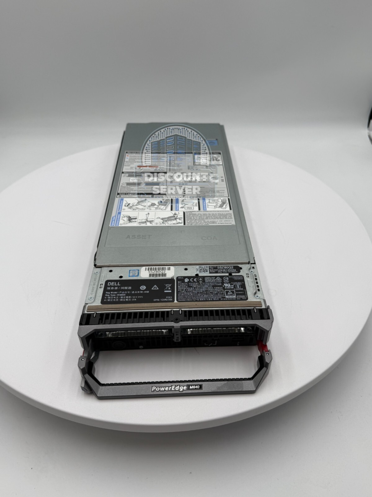 Dell PowerEdge M640 2x25 Blade 2x Gold 6140 2x 480GB SSD H730P X520K No  G2U