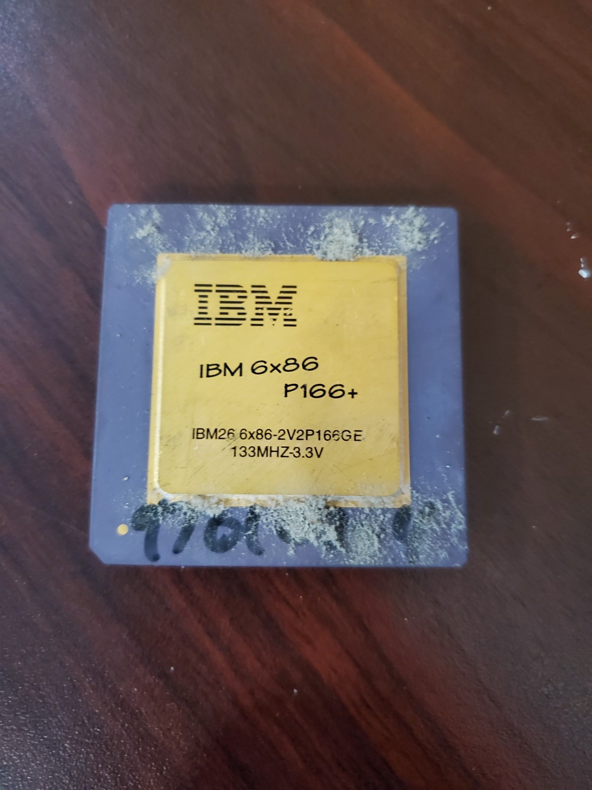 IBM 6x86 P166+ 6x86-2V2P166GE 6x86 vintage CPU GOLD #69
