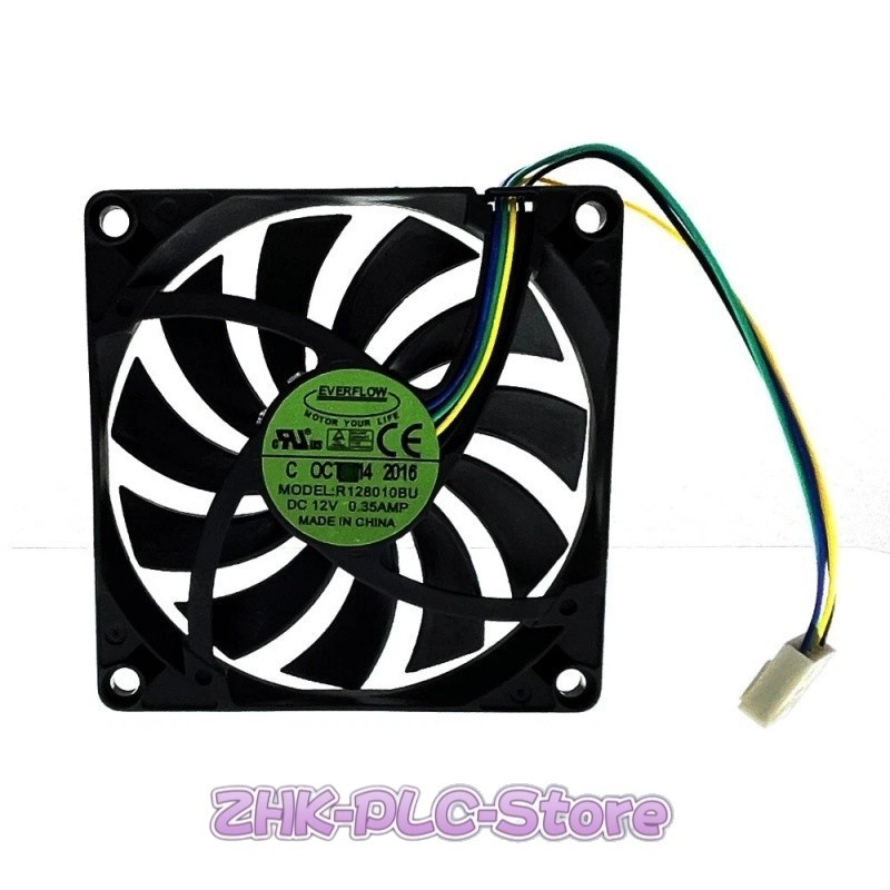 Everflow R128010BU 80mm 10mm Slim Cooler Heatsink Fan 80X80X10mm Dual Ball