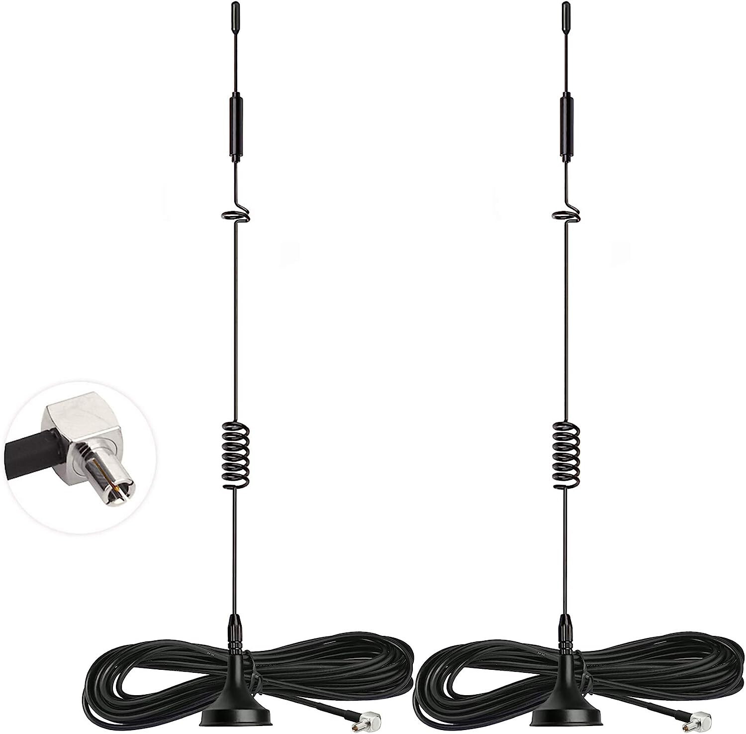 2pcs 4G LTE Antenna TS9 MIMO Antenna for MiFi Hotspot Router USB Modem Dongle