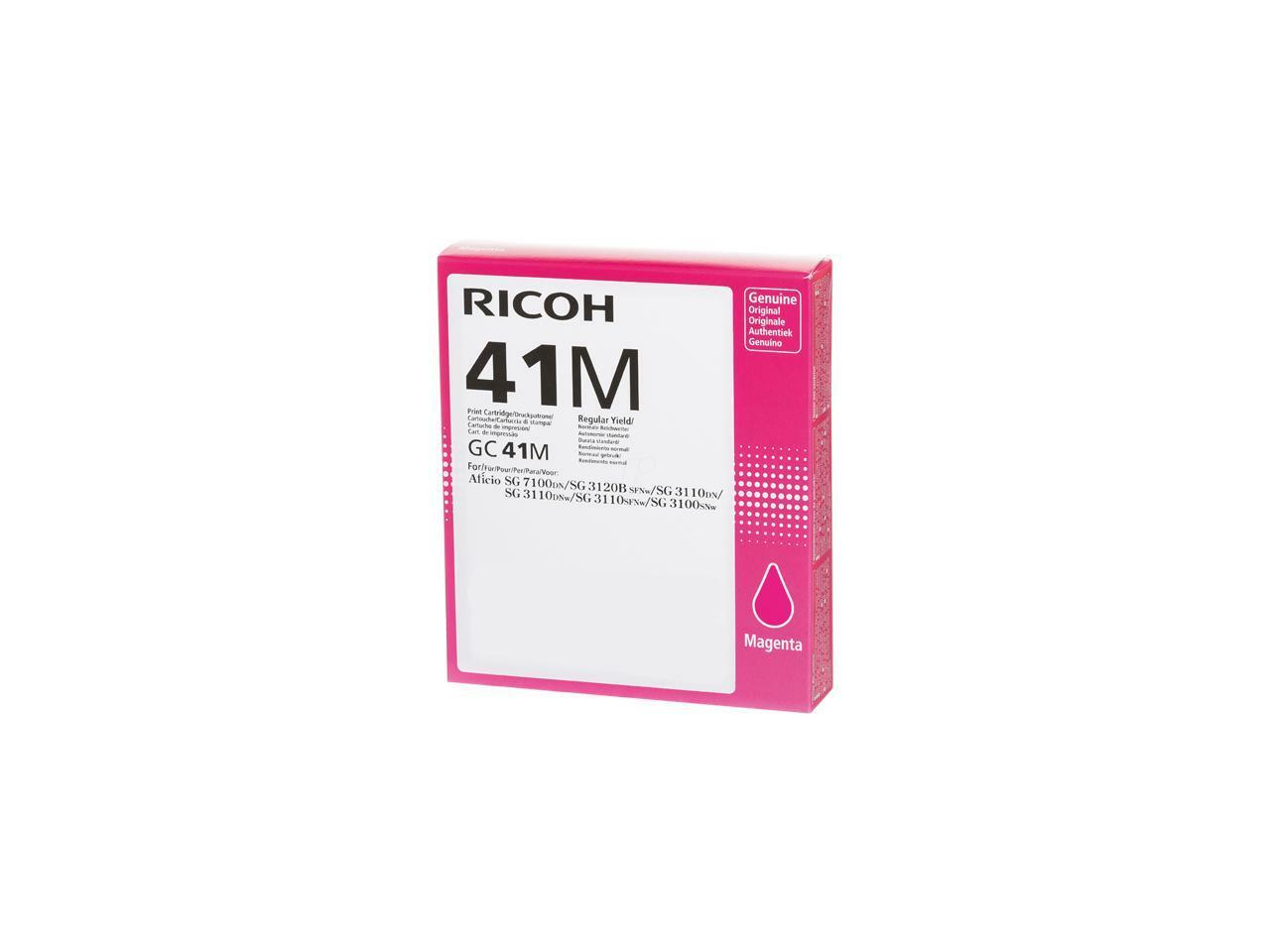Ricoh GC 41M Ink Cartridge - Magenta