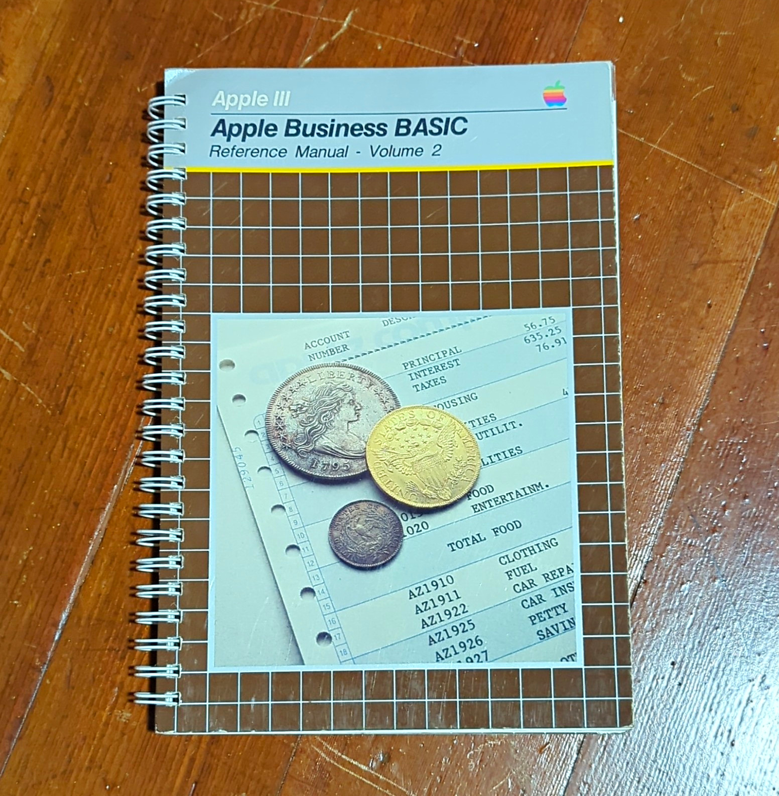 Apple Apple III Business BASIC Reference Manual Volume 2 Vintage MPN 030-292-A
