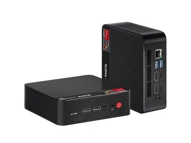 Beelink SER5 Max Mini PC, AMD Ryzen 7 6800U 24G LPDDR5 RAM 500GB