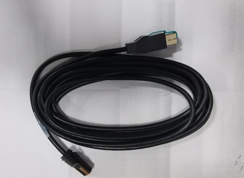 IBM  LCD Powered USB Cable 3.8M Black  Used 00TL818