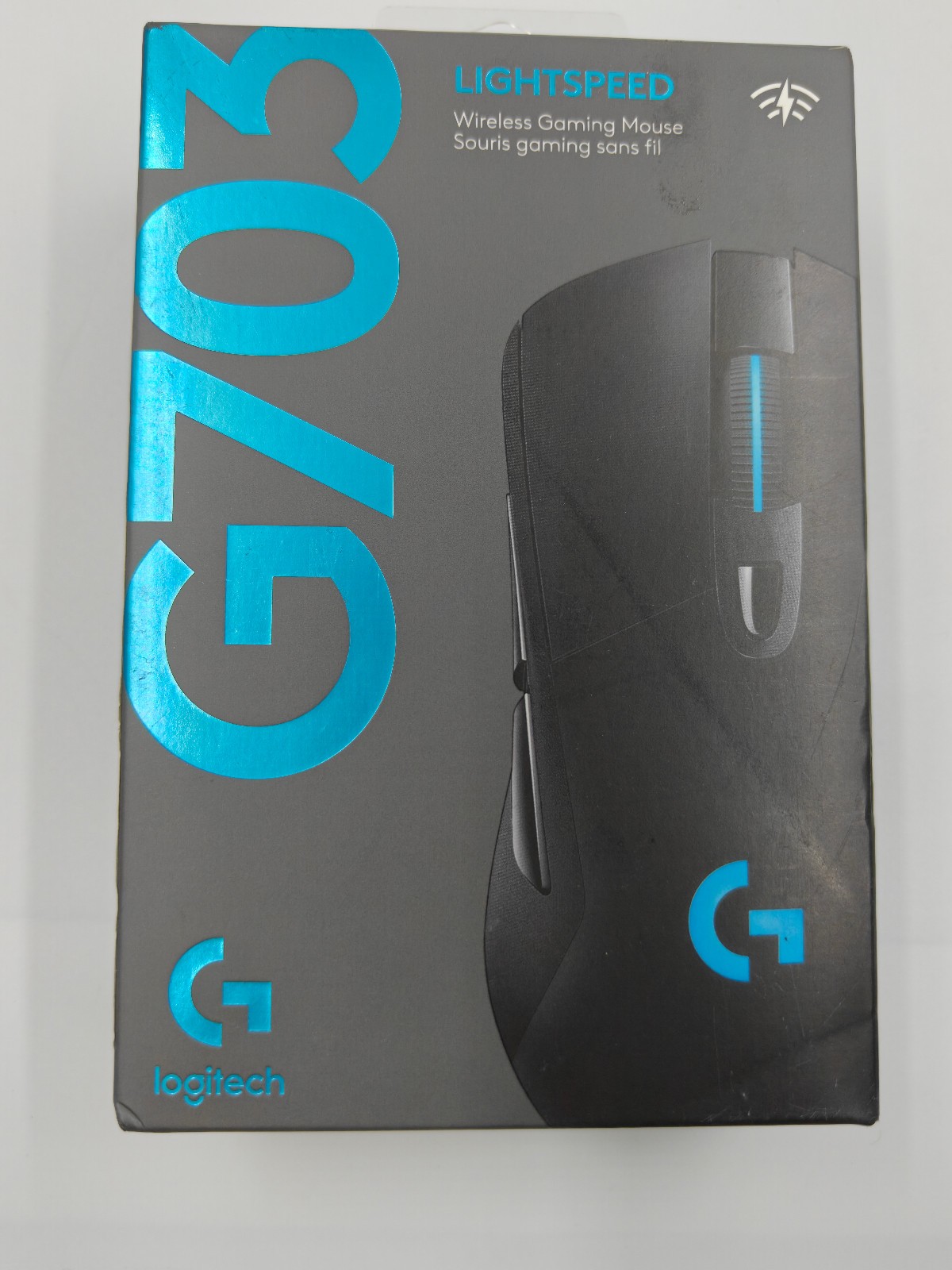 Logitech - G703 Lightspeed Wireless Gaming Mouse W/Hero 25K Sensor NEW