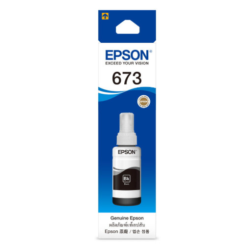 Epson genuine T673 black ink L800 L805 L850 infinite ink 673 T6731