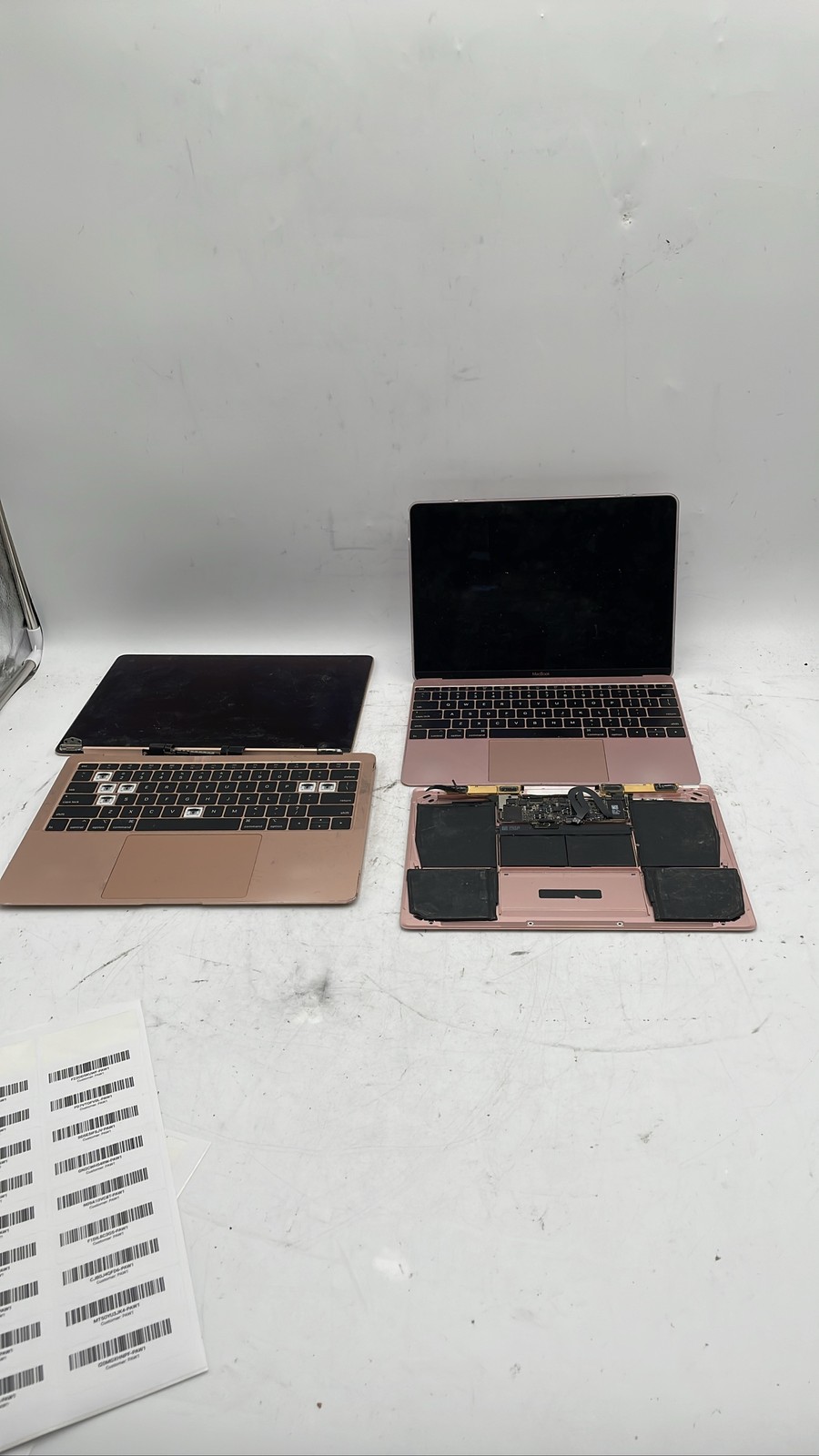 Apple MacBook Air A1932 Intel Core i5 8th Gen & A1534 Core M Bundle for Parts