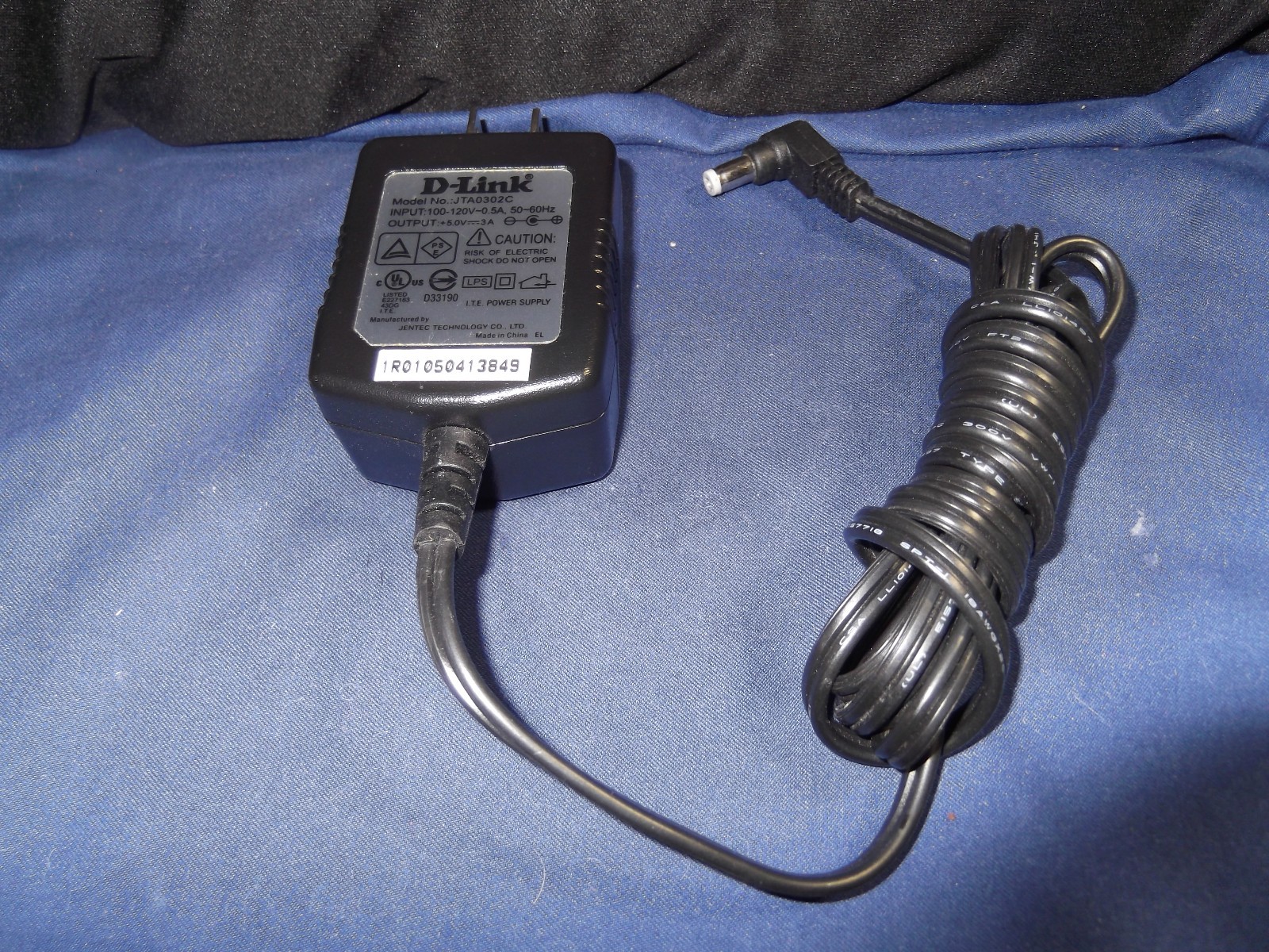 5V 2A D-Link / Jentec JTA0302A Power Adapter - EUC