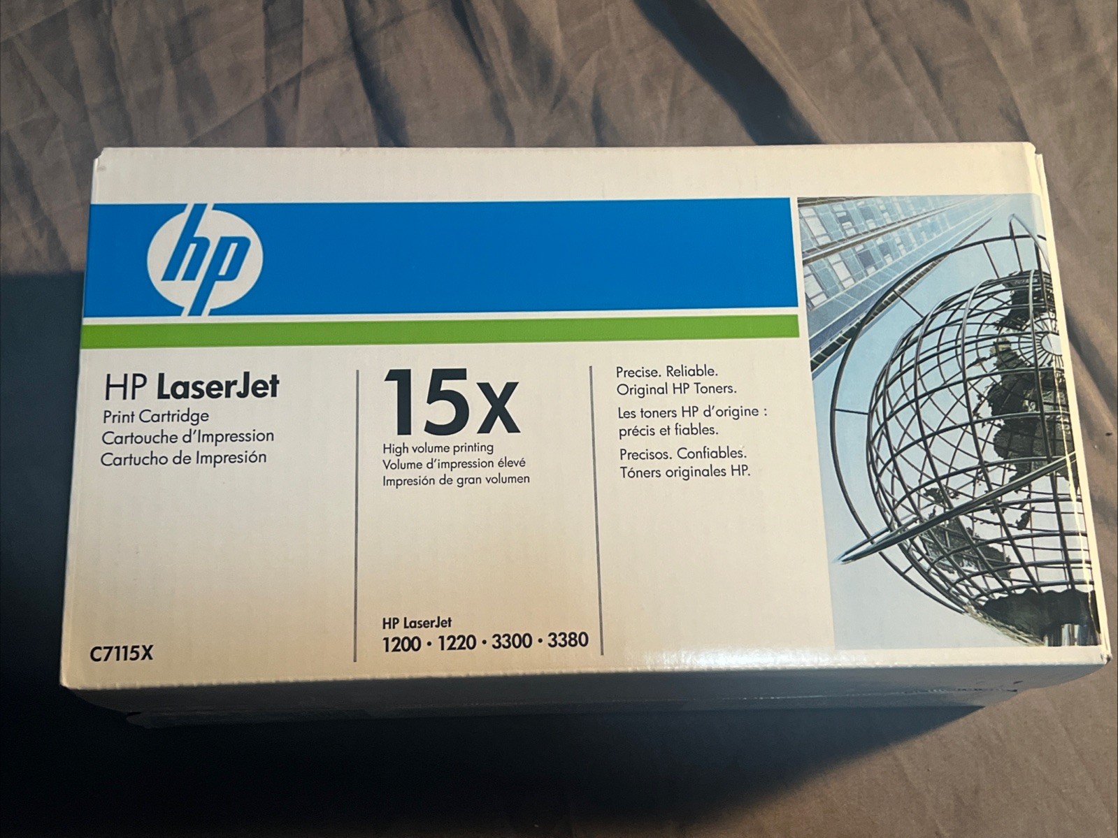 HP 15X C7115X OEM Genuine Black Laserjet Toner Print Cartridge Sealed Original
