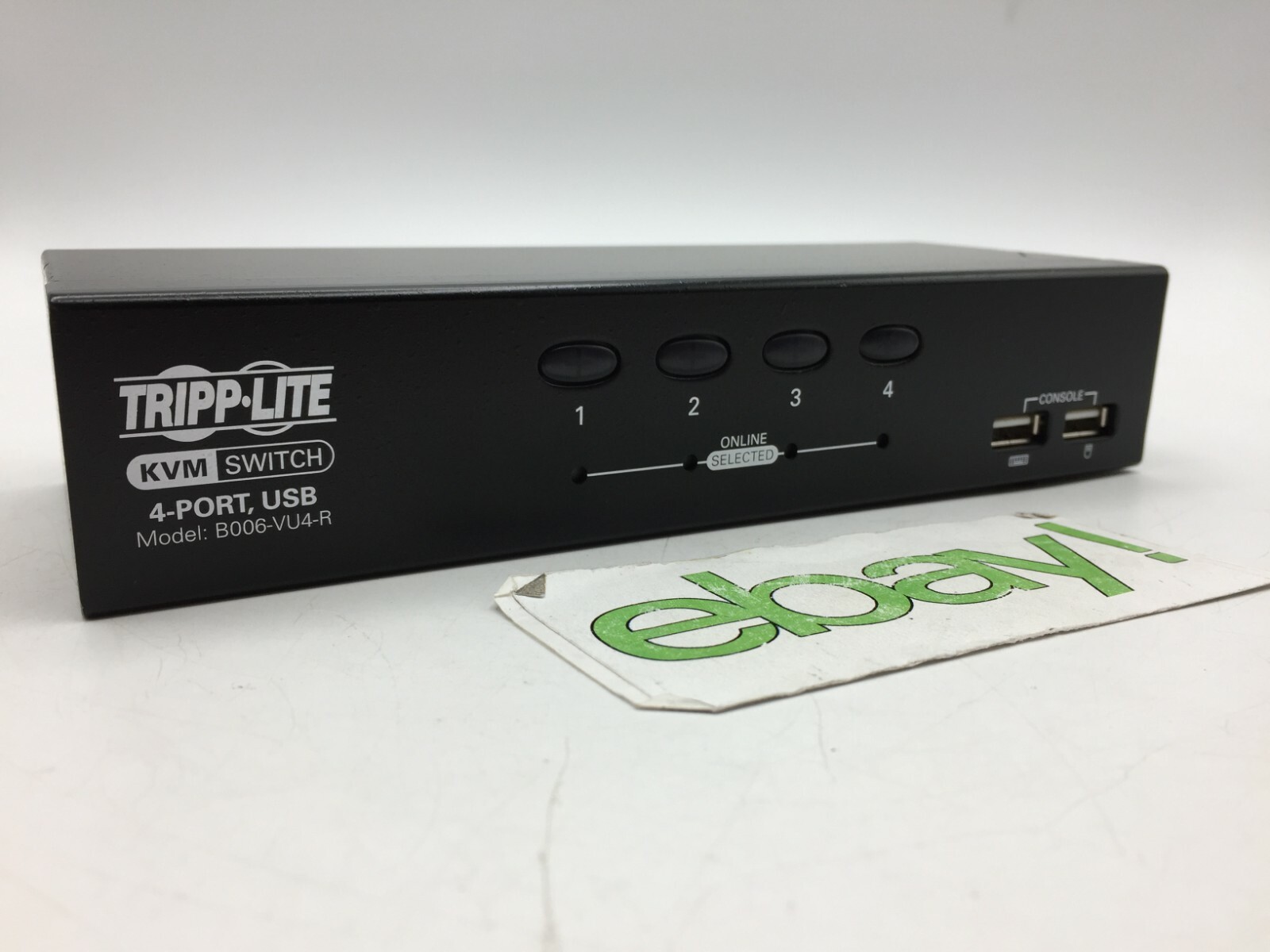Tripp Lite 4-Port KVM Switch - Desktop [ B006-VU4-R ] No Power Supply - FREE S/H