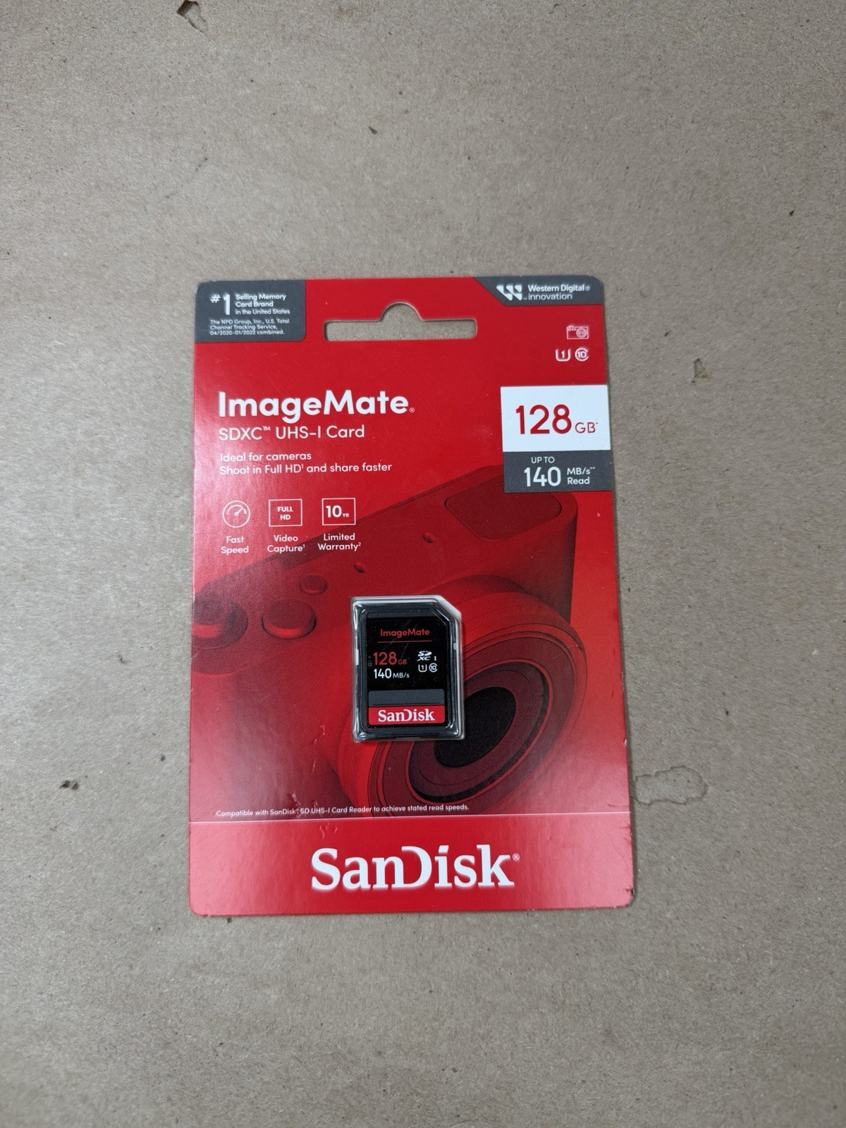 New SanDisk ImageMate 128GB SDXC UHS-I Card Ships Fast