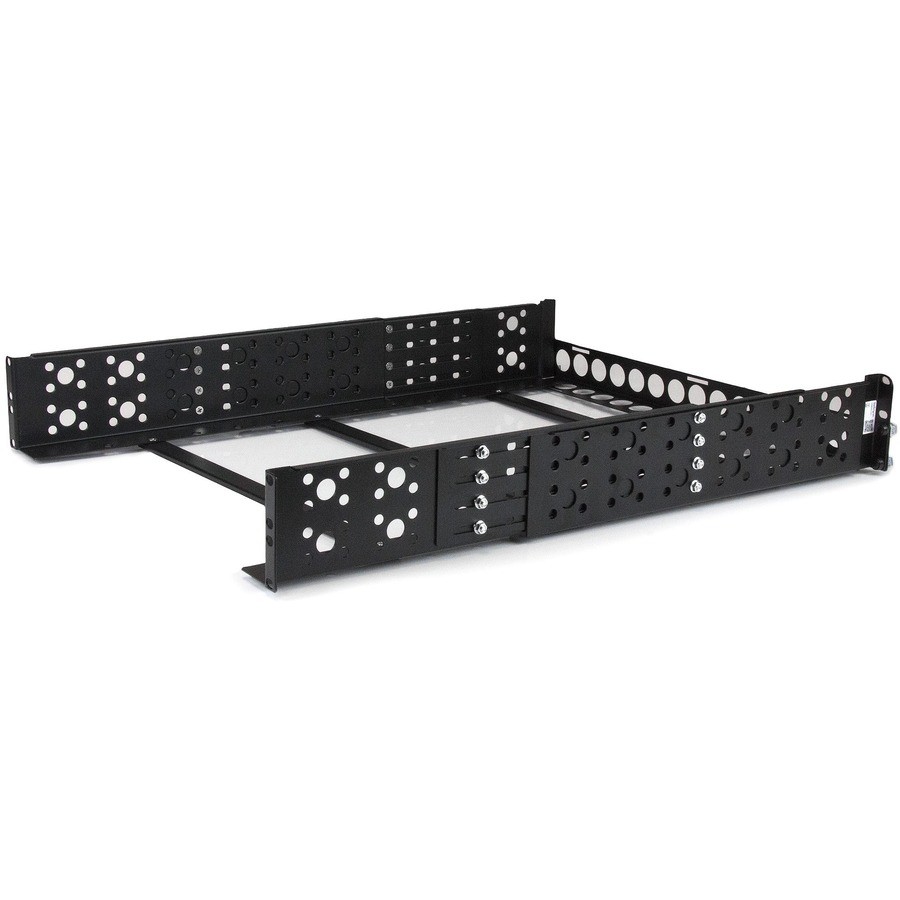 StarTech 2U Fixed 19" Adjustable Depth Universal Server Rack Rails