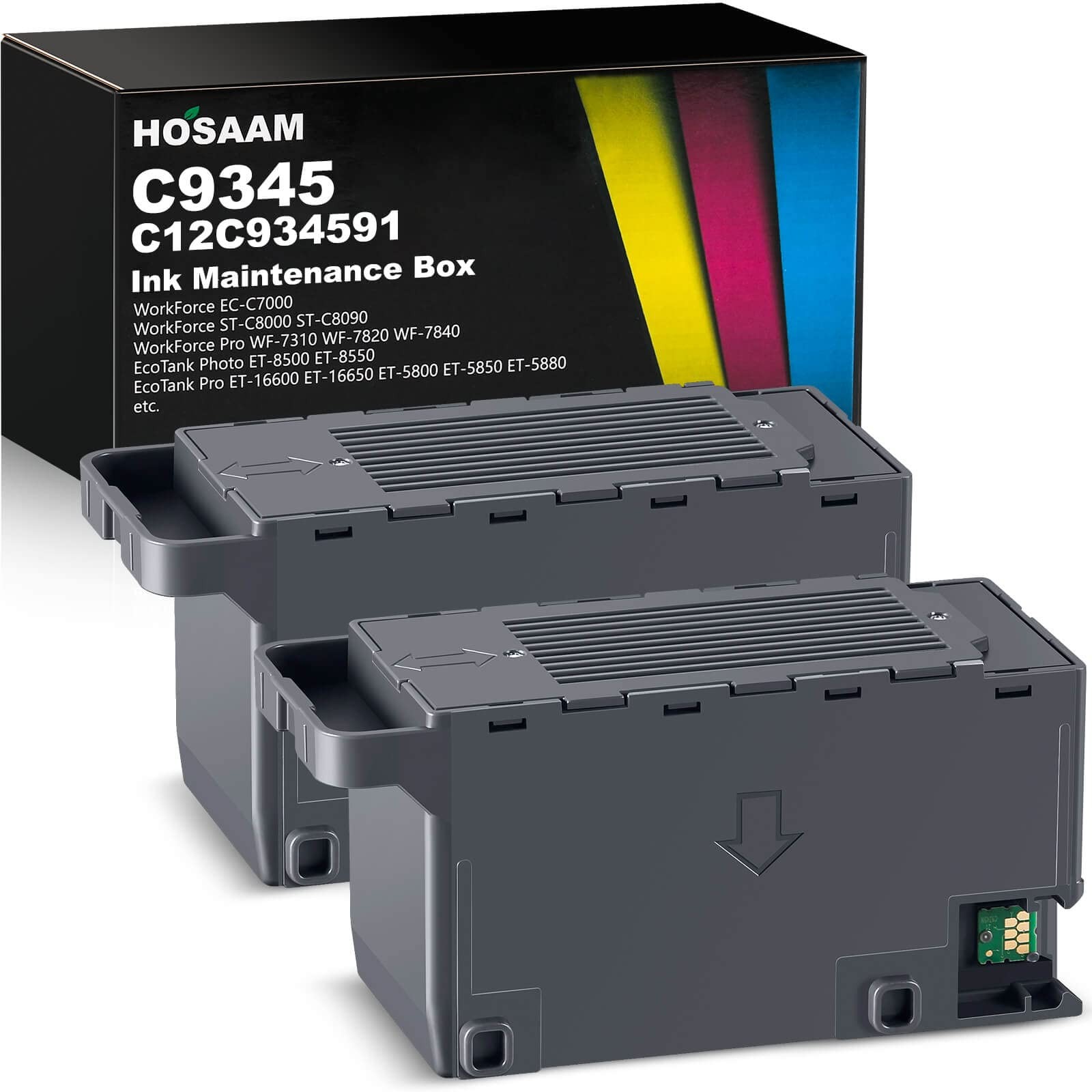 Hosaam C9345 Ink Maintenance Box Replacement for WF-7840 ET-16650 