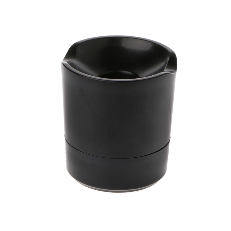 Rotating Pen Stand With Secure Storage Compartment For Styluses And Pencils