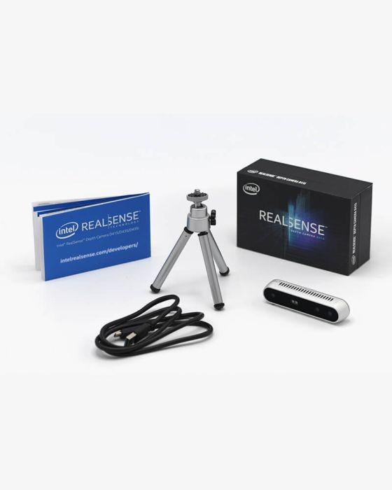 New Intel RealSense AI Depth Camera D415 with USB-C Cable Tripod 961443 962304