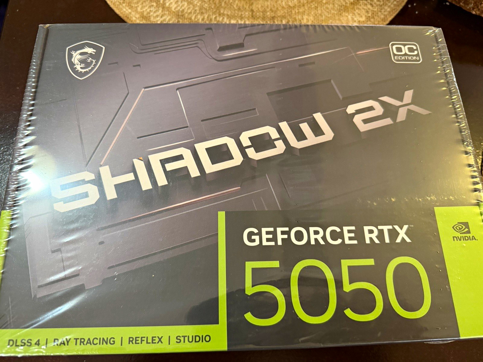 MSI NVIDIA GeForce RTX 5050 SHADOW 2X OC 8GB GDDR6 Ray Tracing HDMI/DP