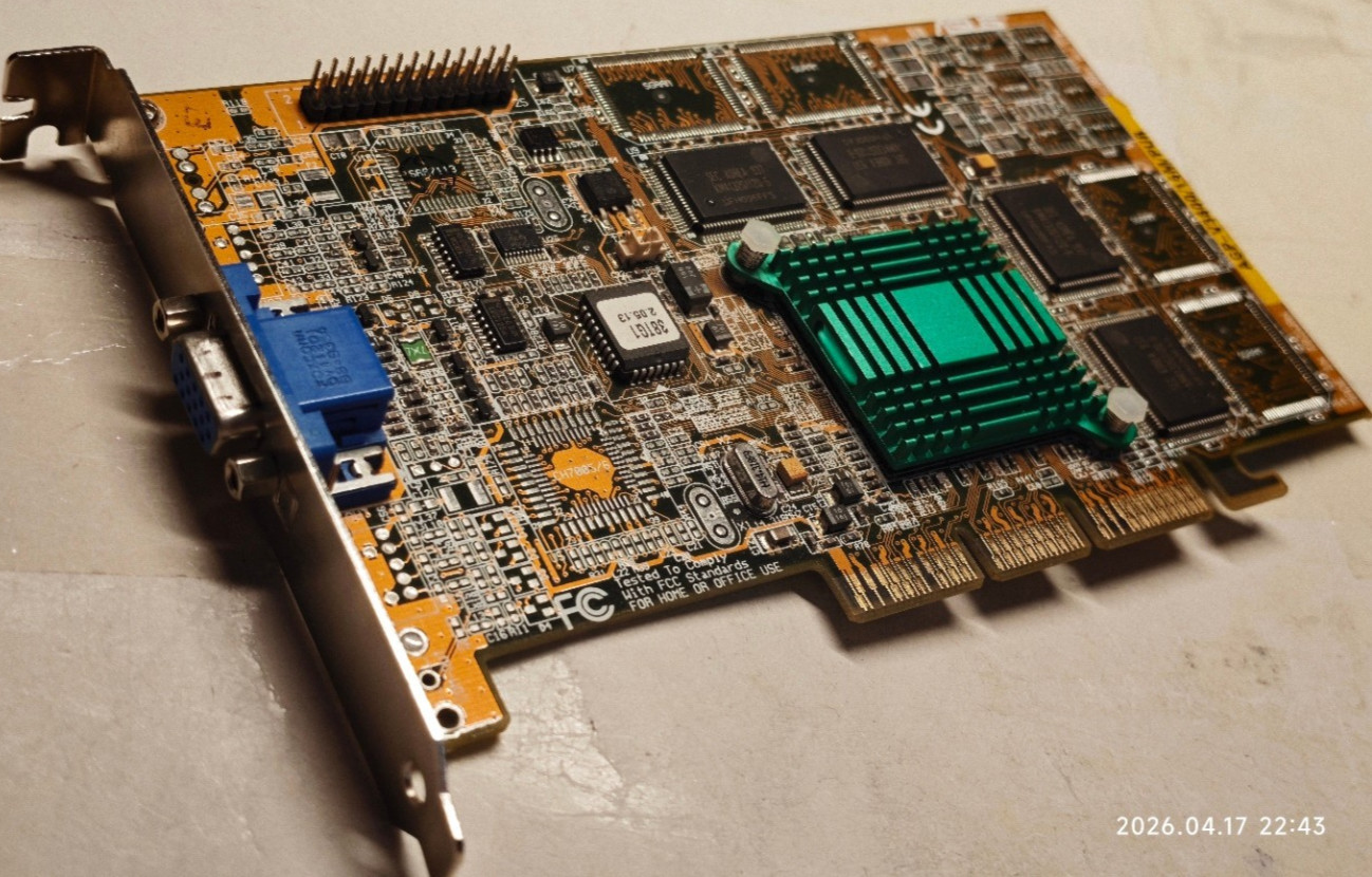 AGP 3D CARD ASUS AGP-V3800/16M/PUR NVIDIA RIVA TNT2 16 MB SGRAM