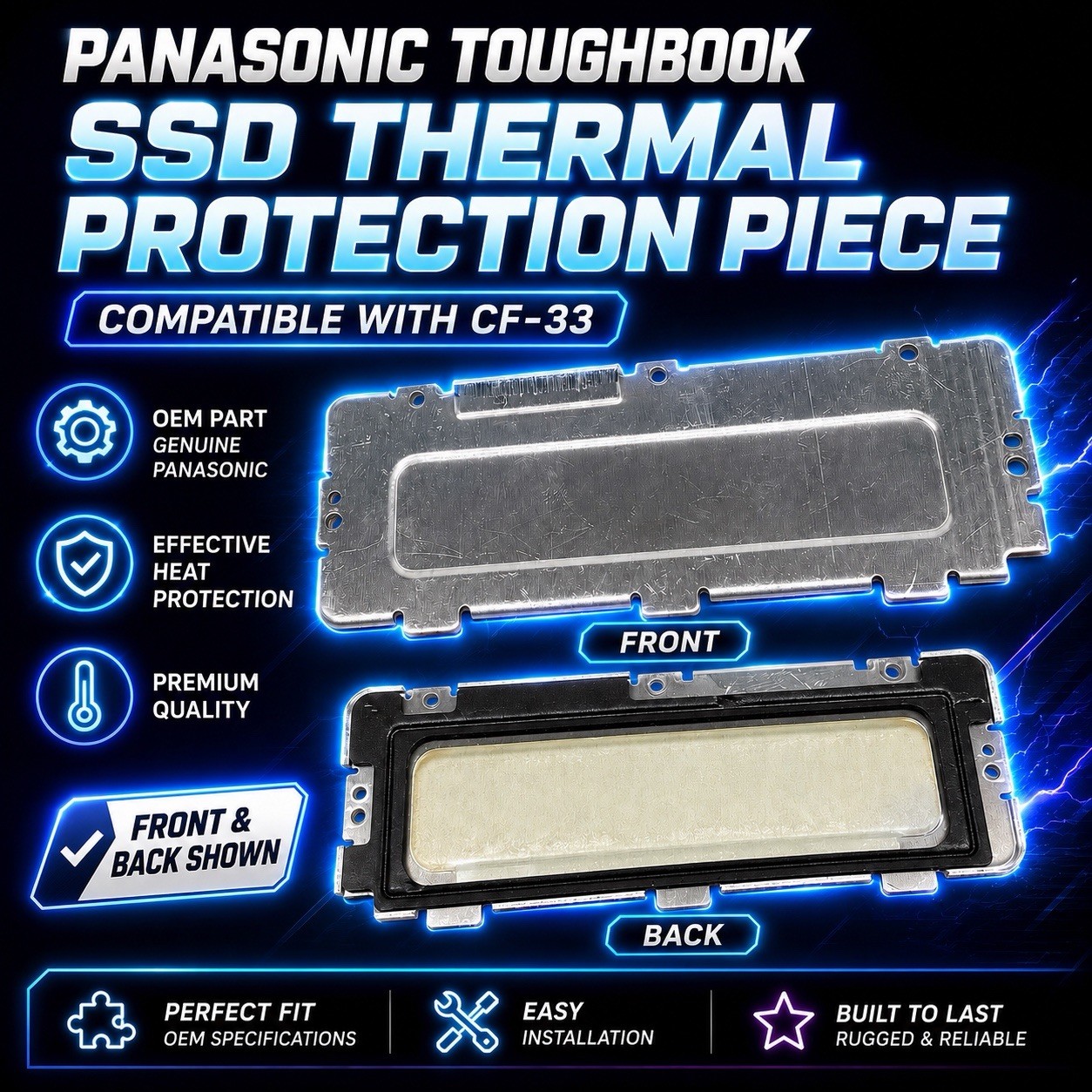 Genuine Panasonic Toughbook CF-33 SSD Caddy Used