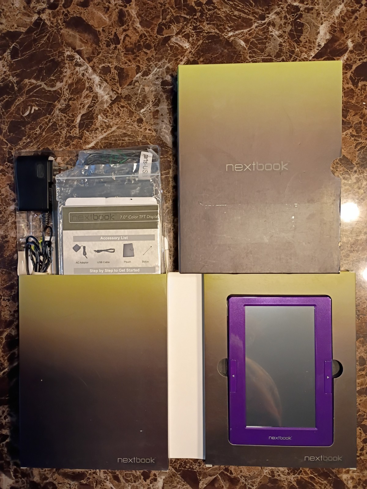 Nextbook Next 2 2GB, Multimedia Wi-Fi 7" Purple Rare CIB