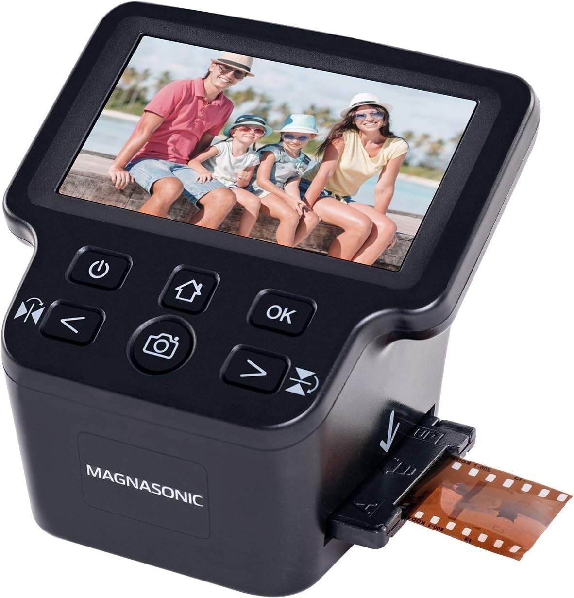 Compact 24MP Film Scanner with HDMI - Preserves Memories Effortlessly