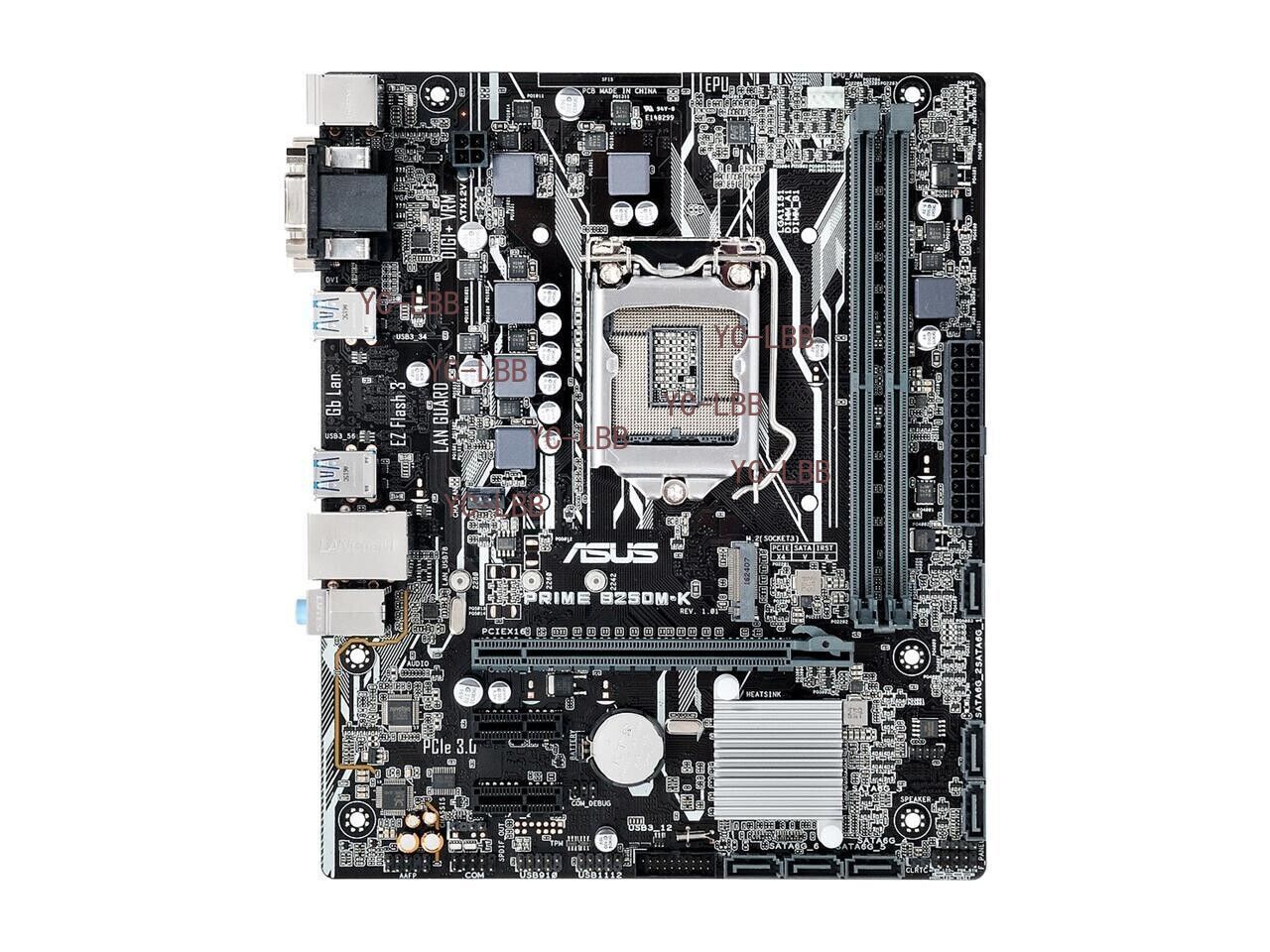 ASUS PRIME B250M-K LGA 1151 Intel B250 SATA 6Gb/s USB 3.0 Micro ATX Motherboards