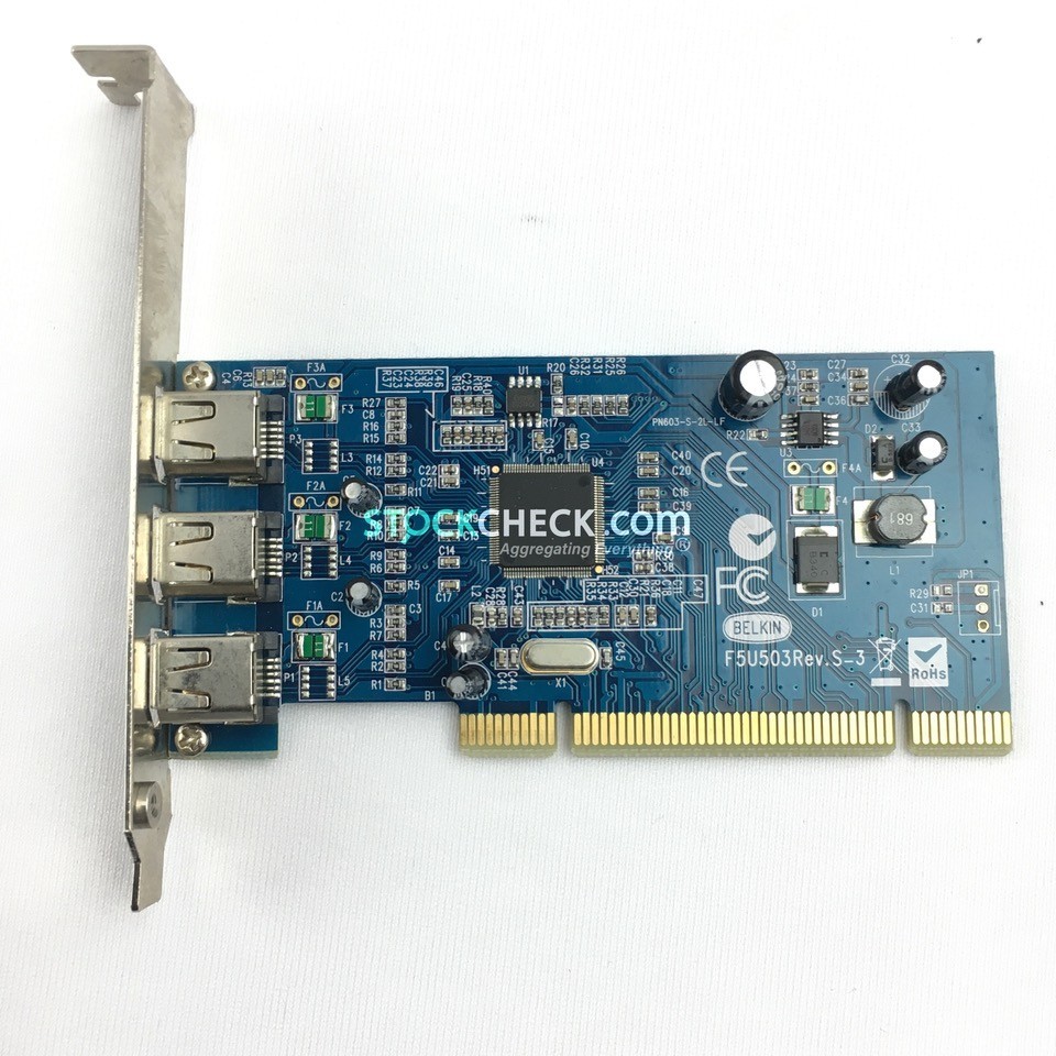 Belkin F5U503 FireWire 3-Port PCI Card