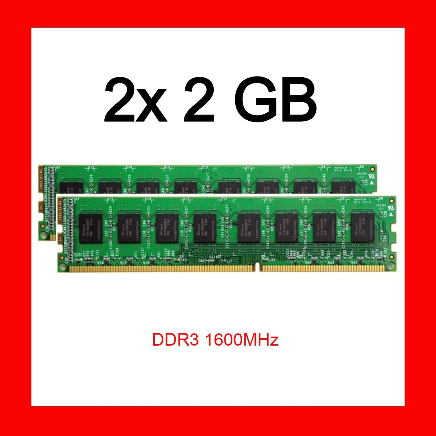 2x 4x 8x 2GB 8GB 4GB 2GB DDR3 PC3-12800U 1600MHz Desktop Memory LOT Free S&H