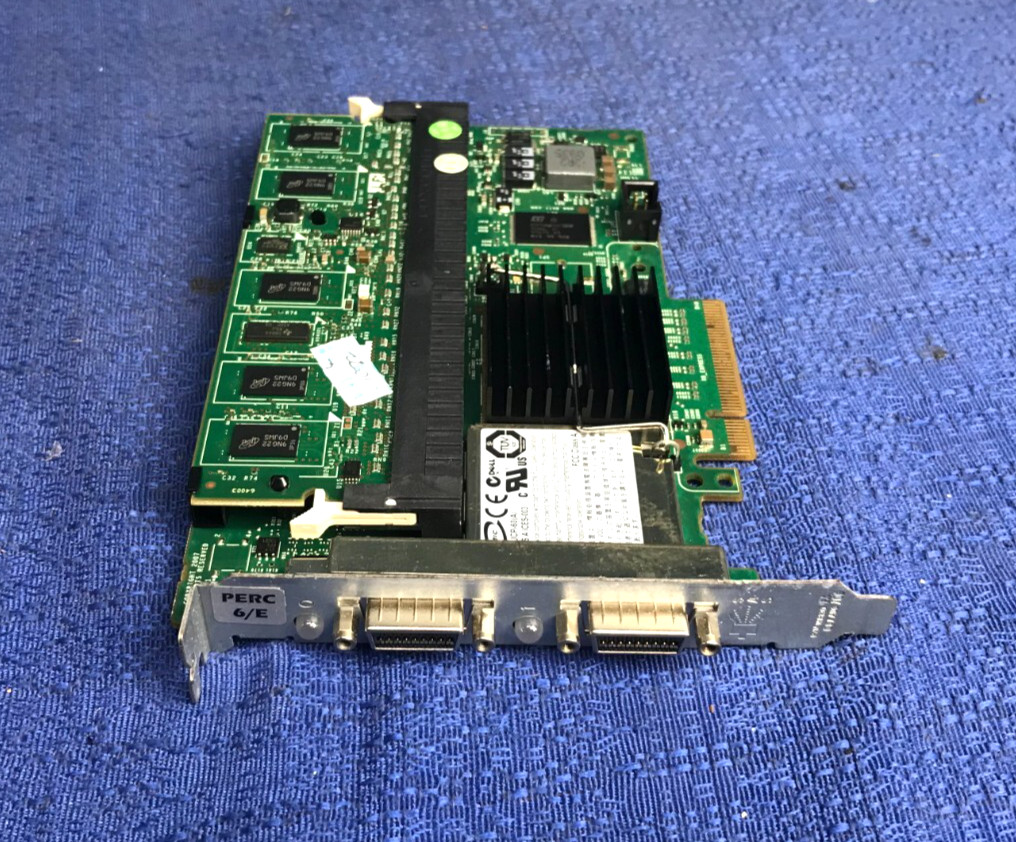 Dell E2K-UCP-60 (A) Dell PERC 6/E SAS Raid Controller Card with 512MB Cache