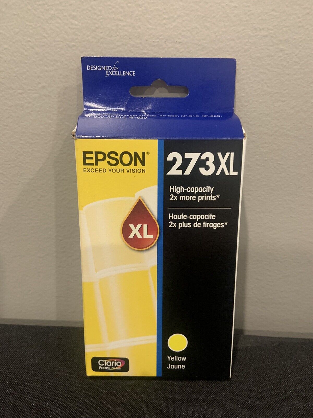Epson 273XL Ink  Cartridge Yellow / Jaune Exp 12/23