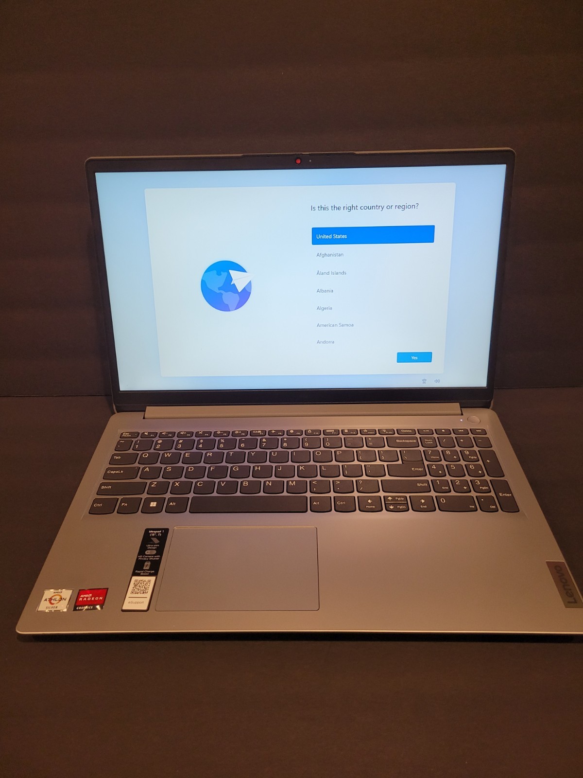 Lenovo IdeaPad 1 15ADA7 15.6" Laptop Open Box (Model 82R1006VUS)
